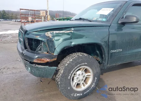 2000 Dodge Dakota Slt/Sport z USA, uszkodzony, nr VIN 1B7GG22X9YS545209
